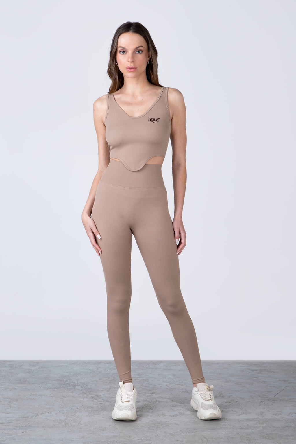 Legging Long Seamless Prime Café