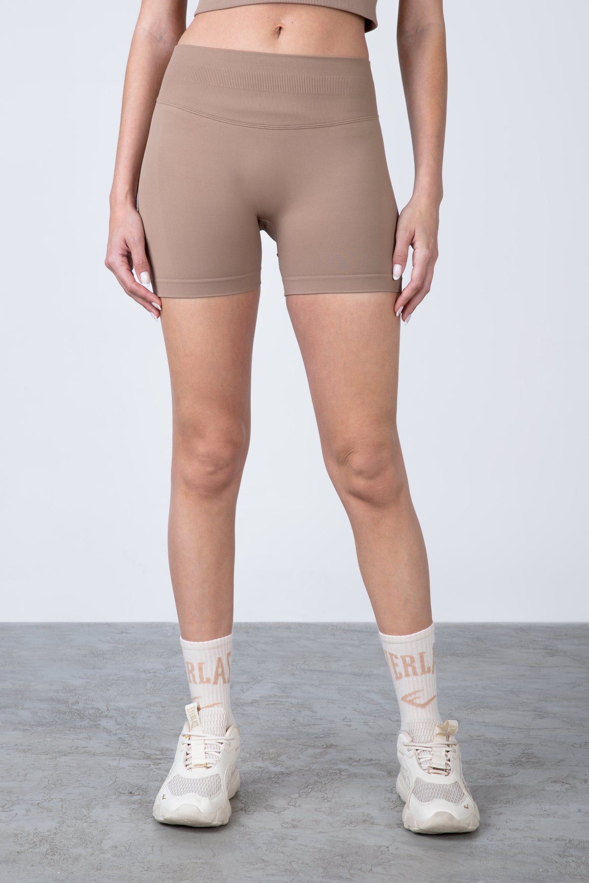 Legging Short Seamless Prime Café