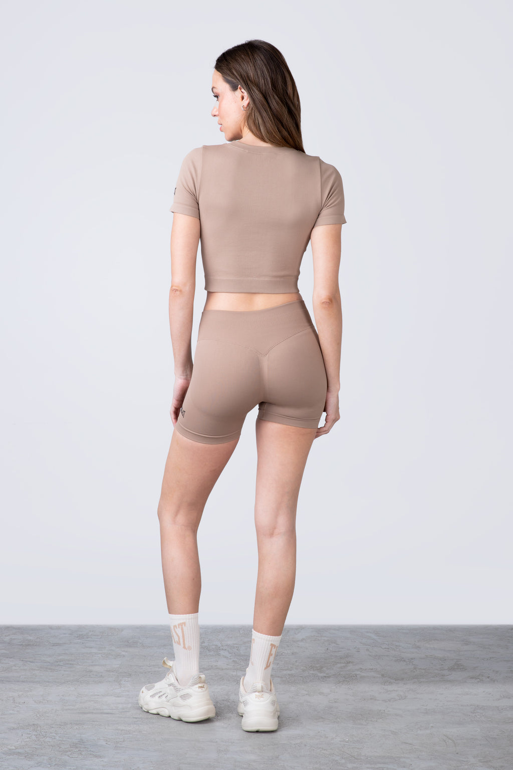 Legging Short Seamless Prime Café
