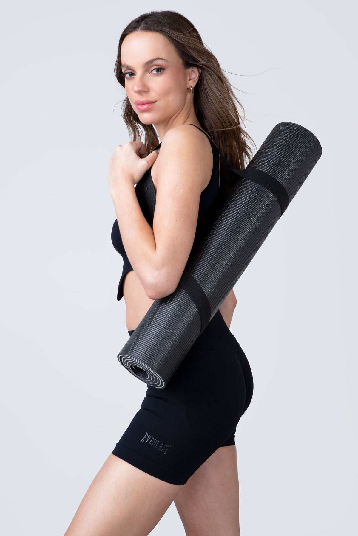 Legging Short Seamless Prime Negro