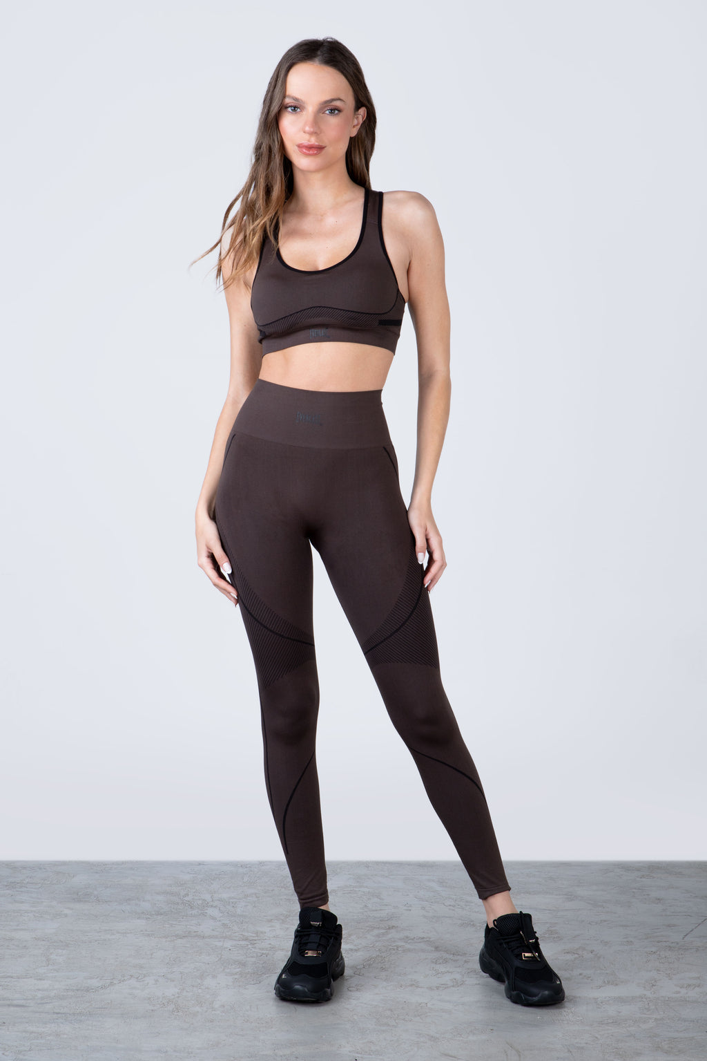 Legging Long Seamless Royals Café
