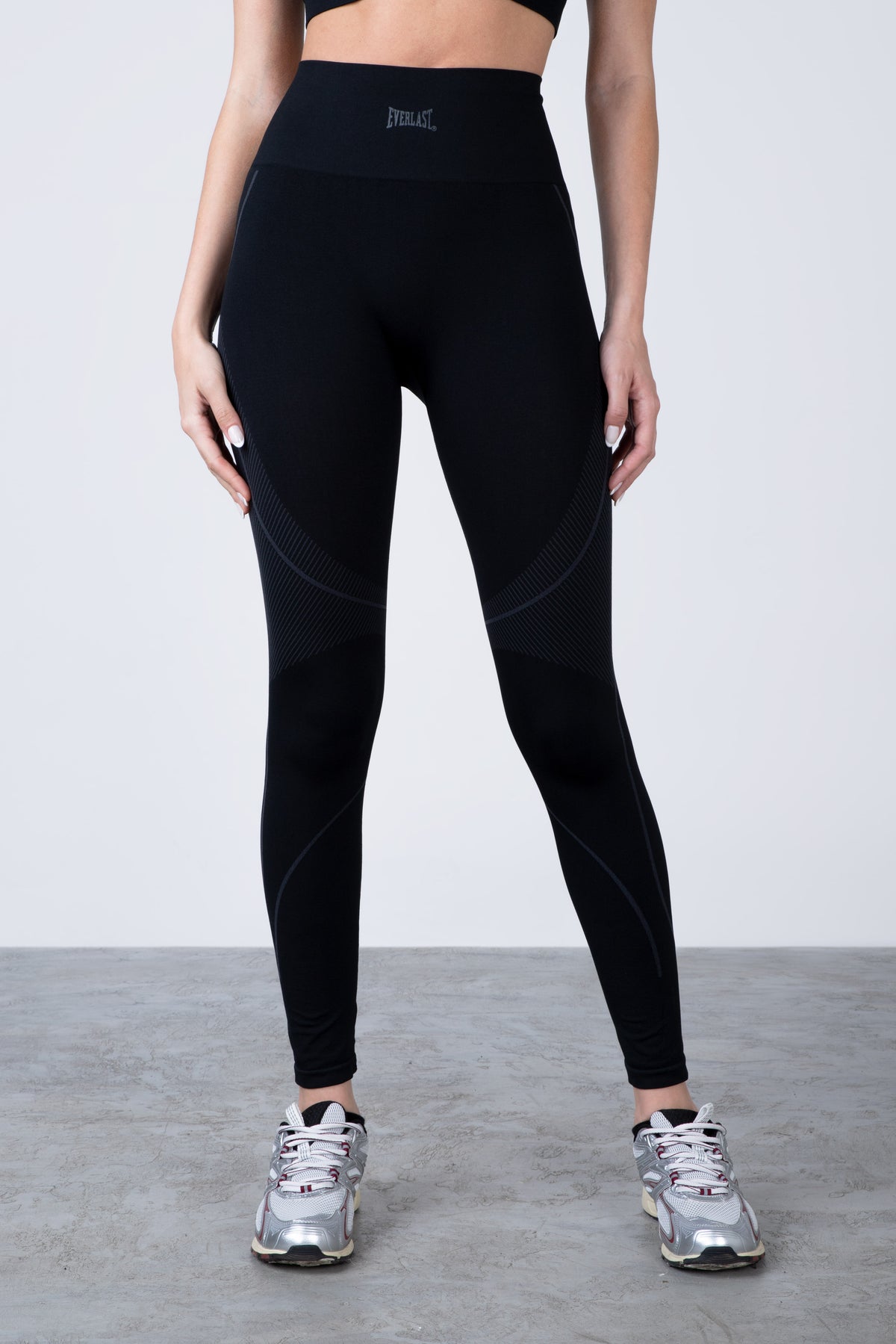 Legging Long Seamless Royals Negro